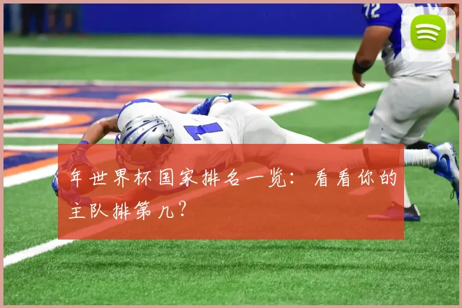 年世界杯国家排名一览：看看你的主队排第几？